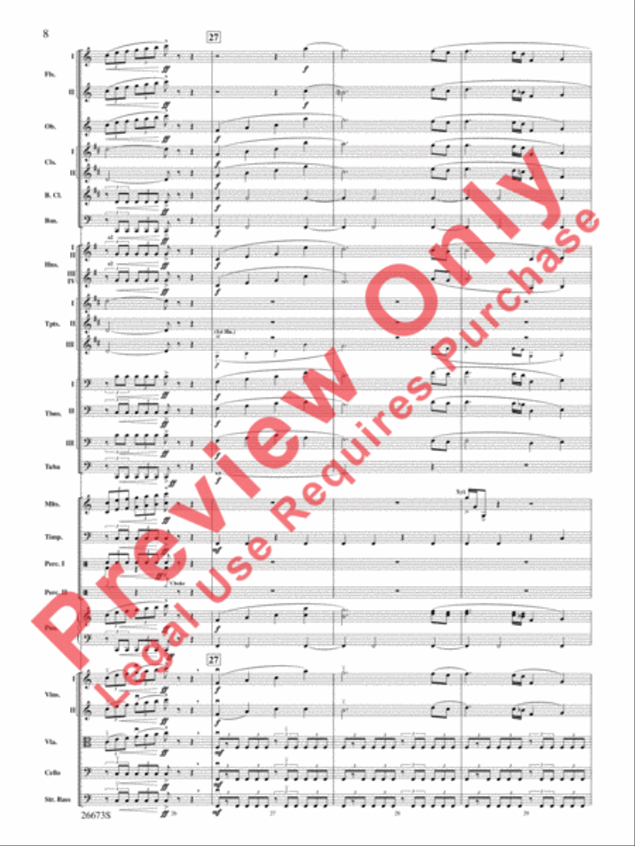 Superman Returns, Concert Selections from Full Orchestra scores gallery preview page 9
