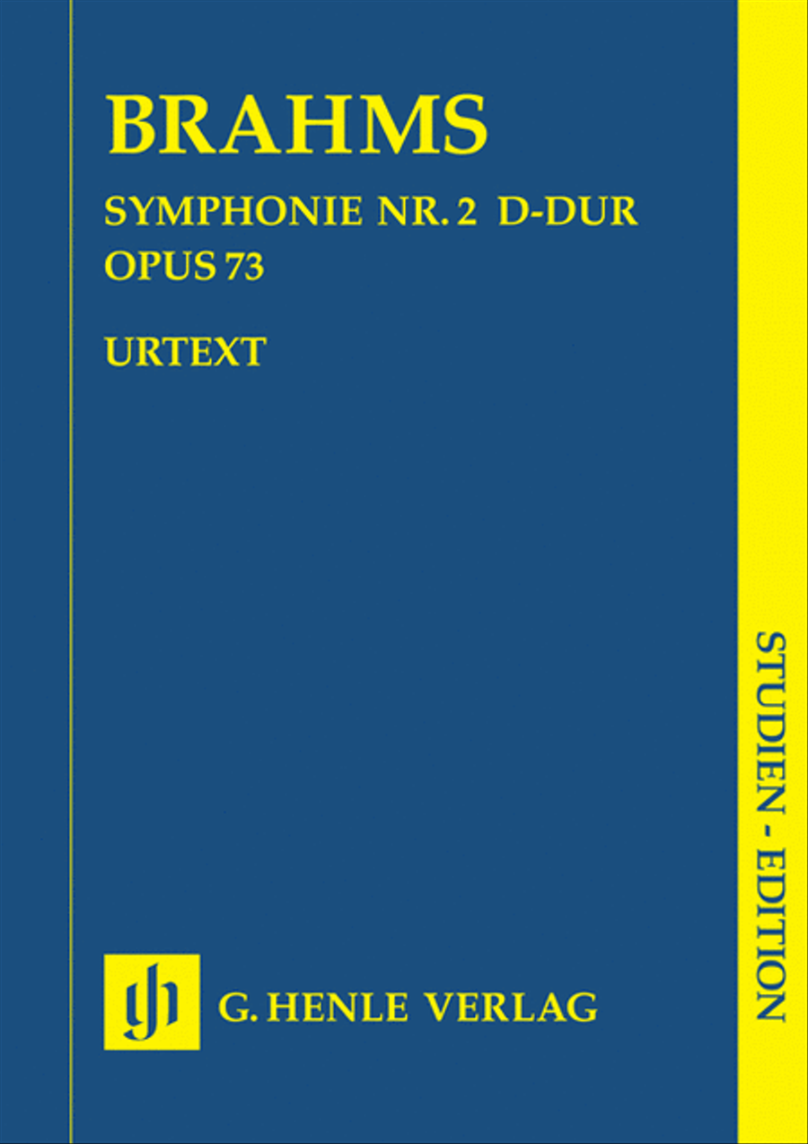 Symphony D Major Op. 73, No. 2 Orchestra scores gallery preview page 1