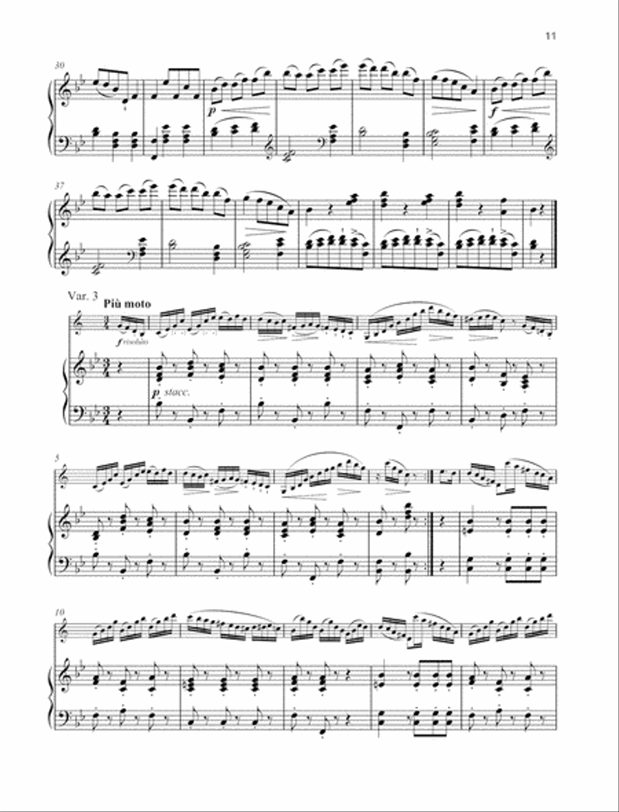 Joy of Music - Discoveries from the Schott Archives Clarinet Solo scores gallery preview page 11