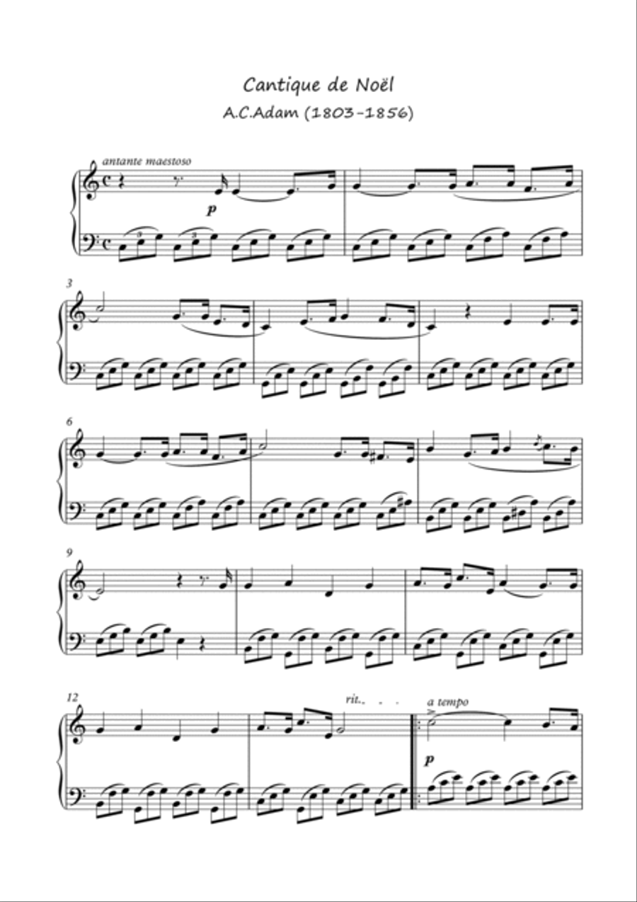 Christmas Carols piano Piano Solo scores gallery preview page 5