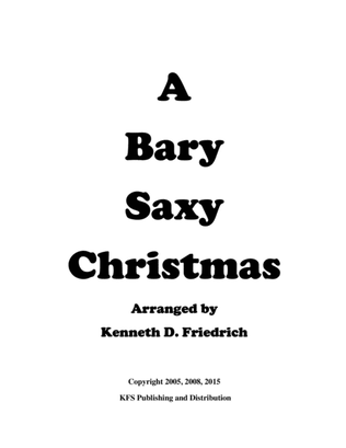 Book cover for A Bary Saxy Christmas