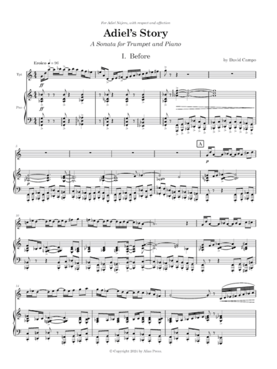 Adiel's Story Chamber Music scores gallery preview page 2