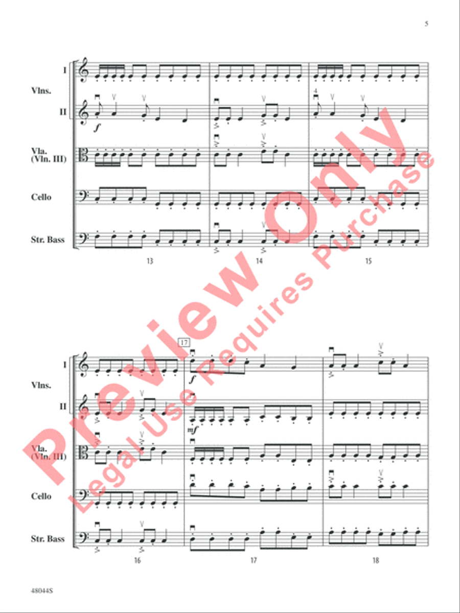 The Ascent String Orchestra scores gallery preview page 6