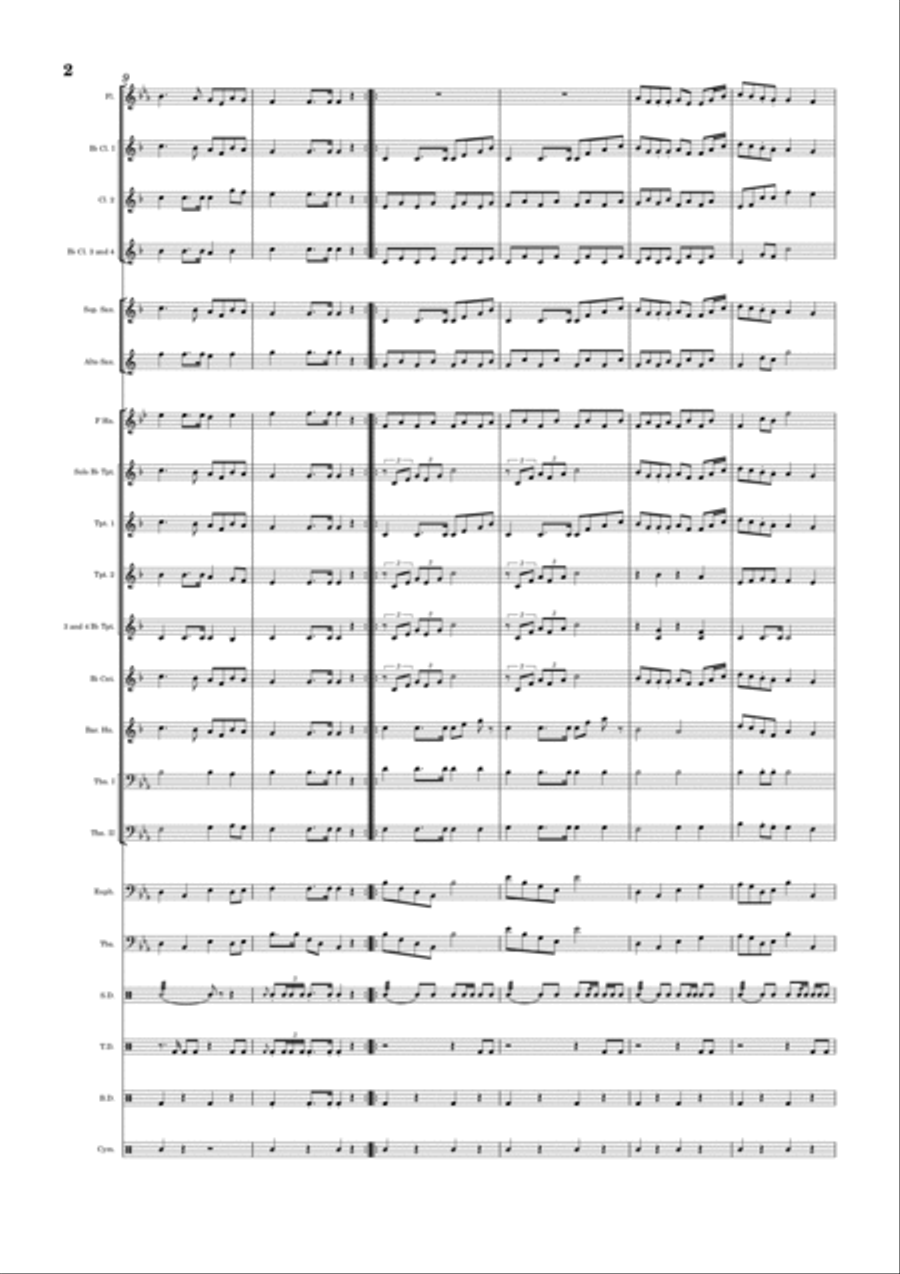 Duke of York Marching Band scores gallery preview page 2