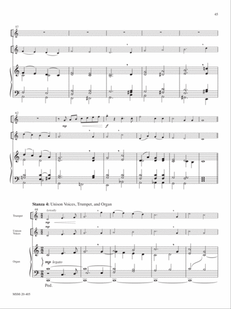 Christ Is Alive! Let Christians Sing Choir scores gallery preview page 5
