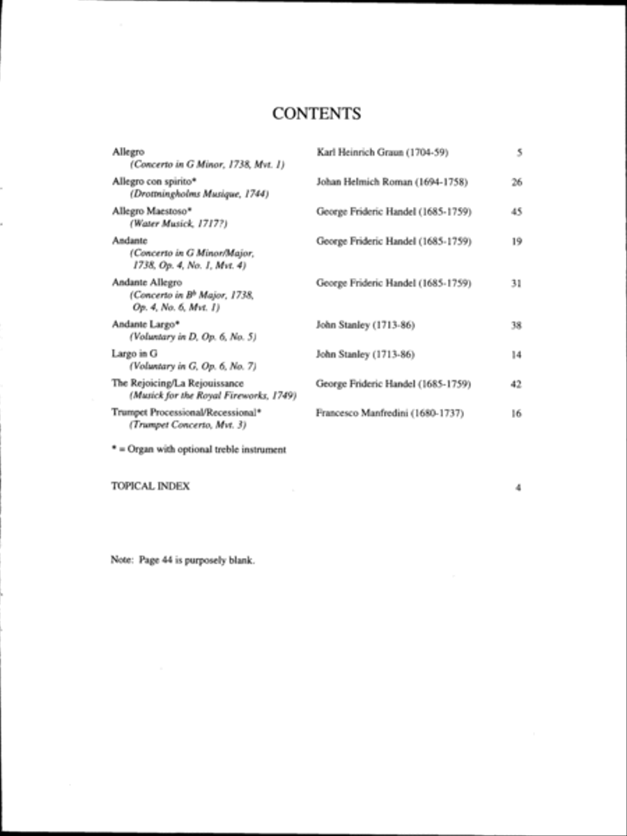 Music for a Celebration, Set 1 Organ scores gallery preview page 2