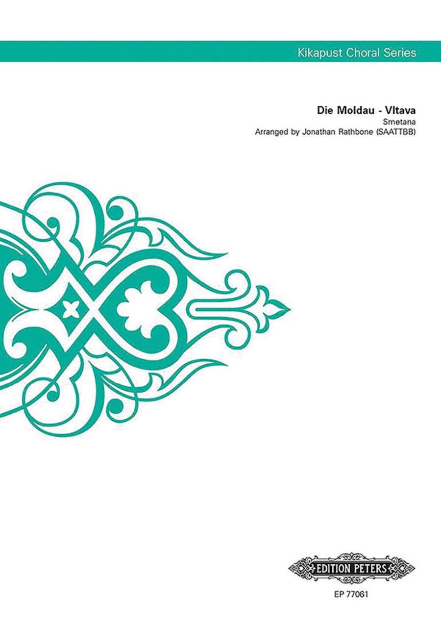 Die Moldau - Vltava for SSAATTBB Choir SSAATTBB scores gallery preview page 1
