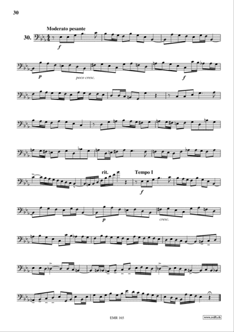 70 Studies Euphonium scores gallery preview page 10