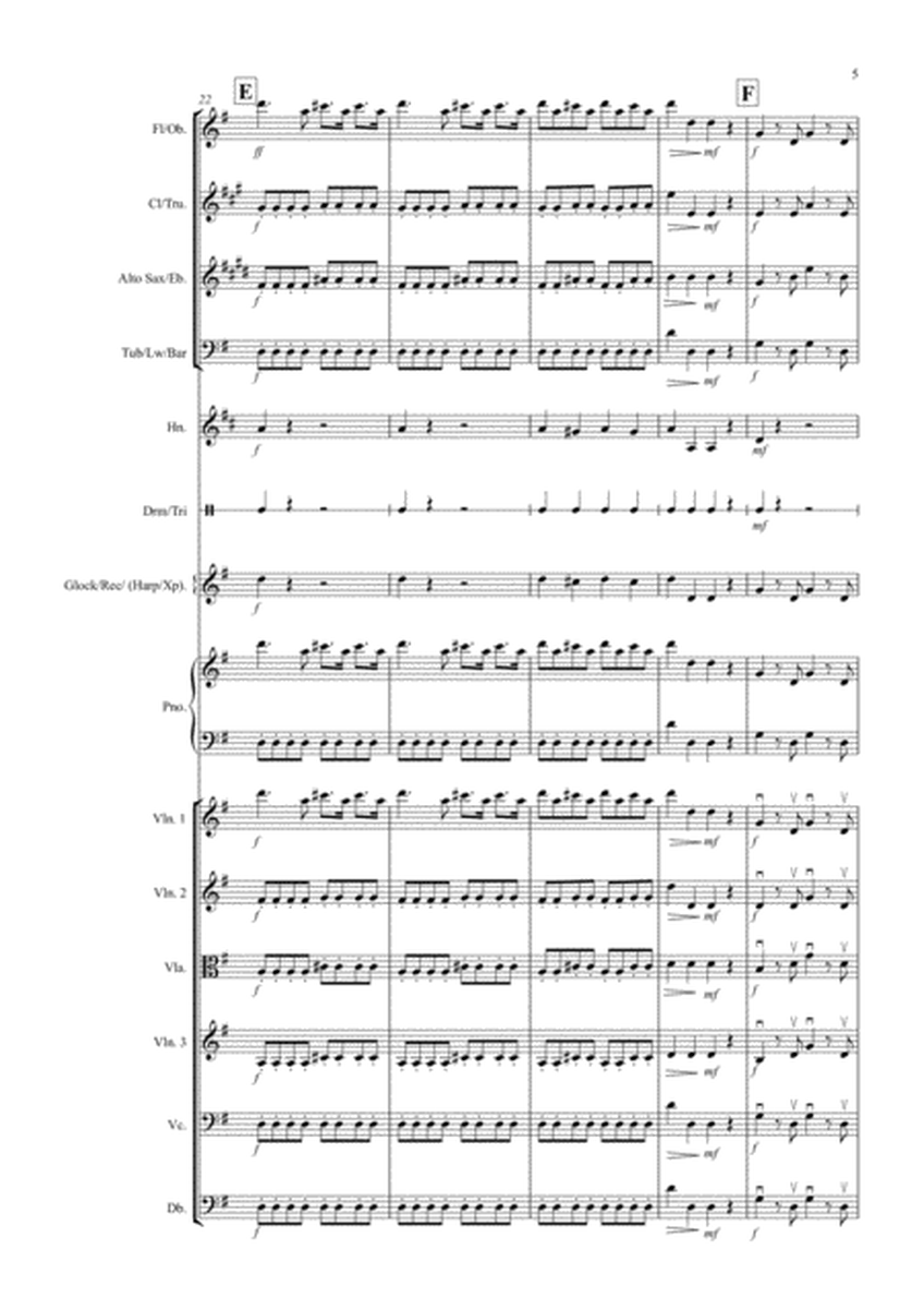 Eine Kleine (1st movement) for Flexible School Ensemble/Orchestra image number null