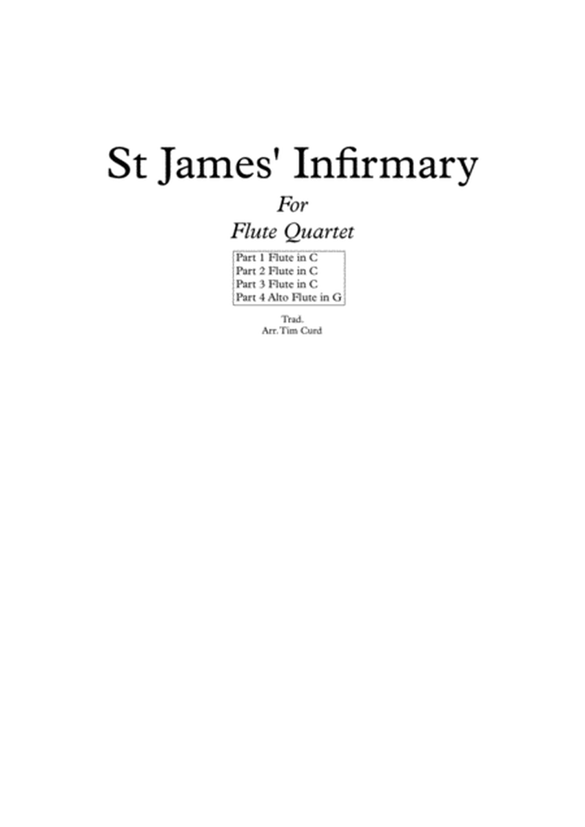 St James' Infirmary. For Flute Quartet image number null