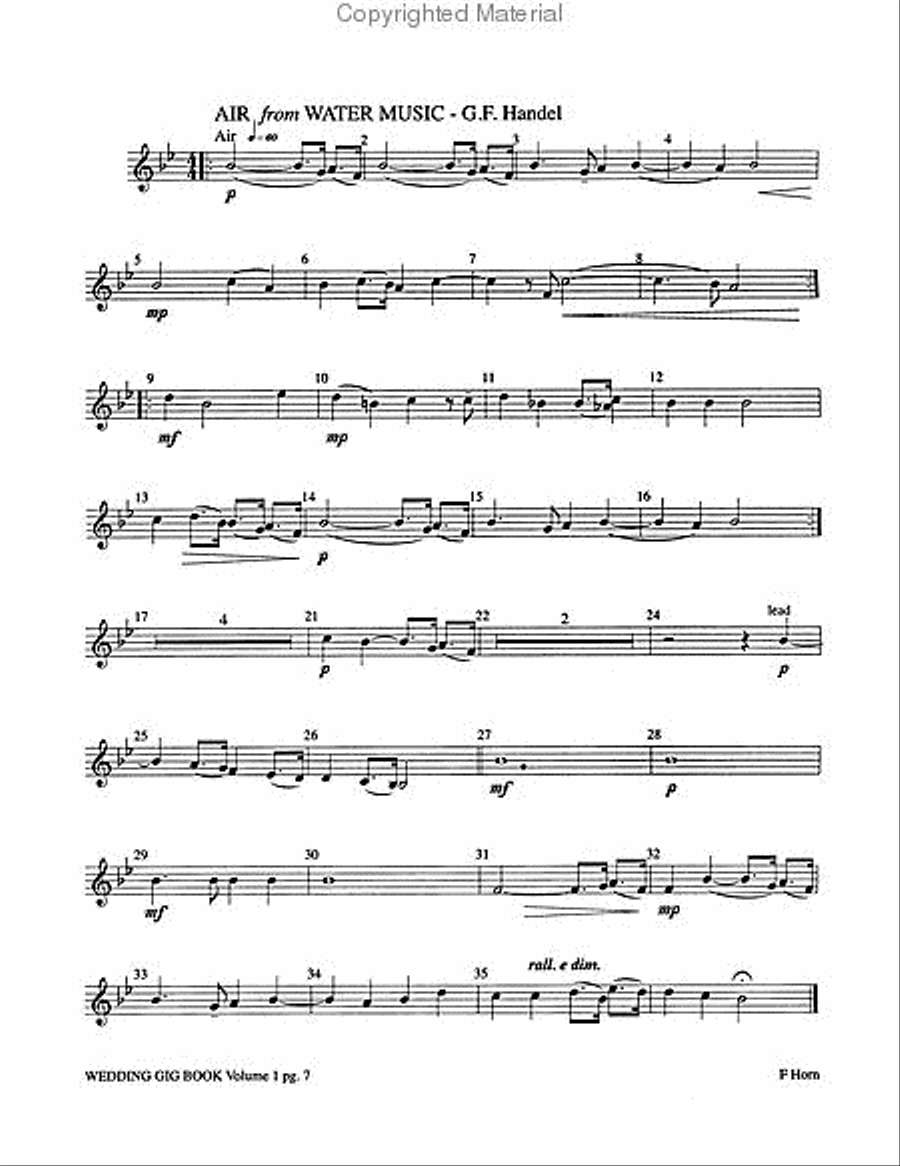 The Wedding Gig Book, Volume 1 Small Ensemble scores gallery preview page 3