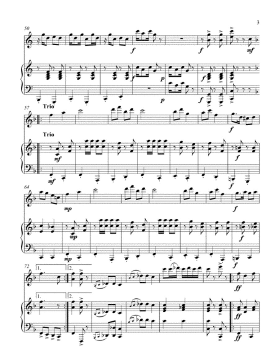 Blackville Society Violin Solo scores gallery preview page 3
