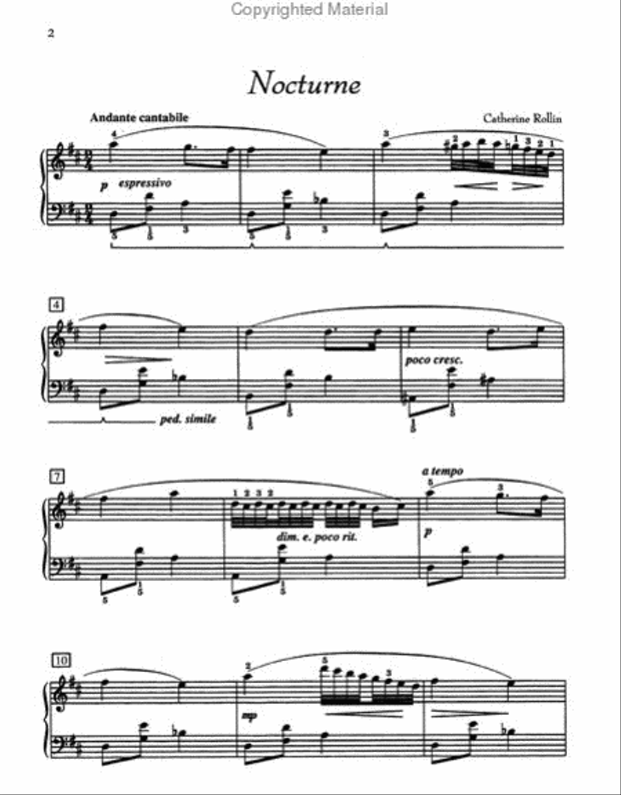 Spotlight on Romantic Style Piano Solo scores gallery preview page 2