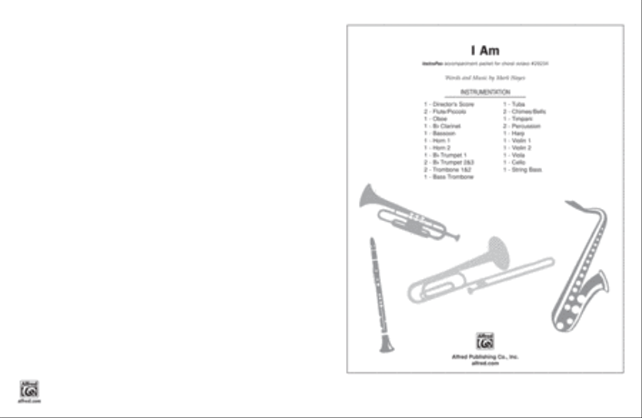 I Am I Am Choir scores gallery preview page 1