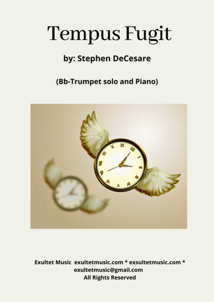 Tempus Fugit (Bb-Trumpet solo and Piano) image number null