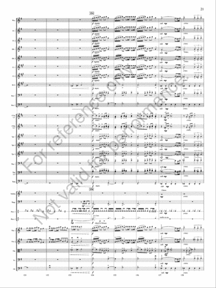 Flight Of Valor Full Orchestra scores gallery preview page 22
