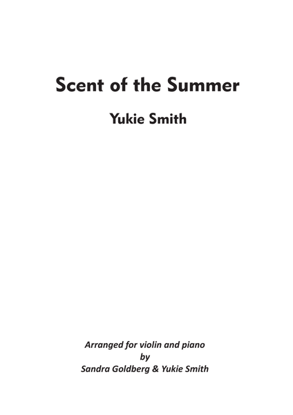 Scent of the Summer for Violin and Piano image number null