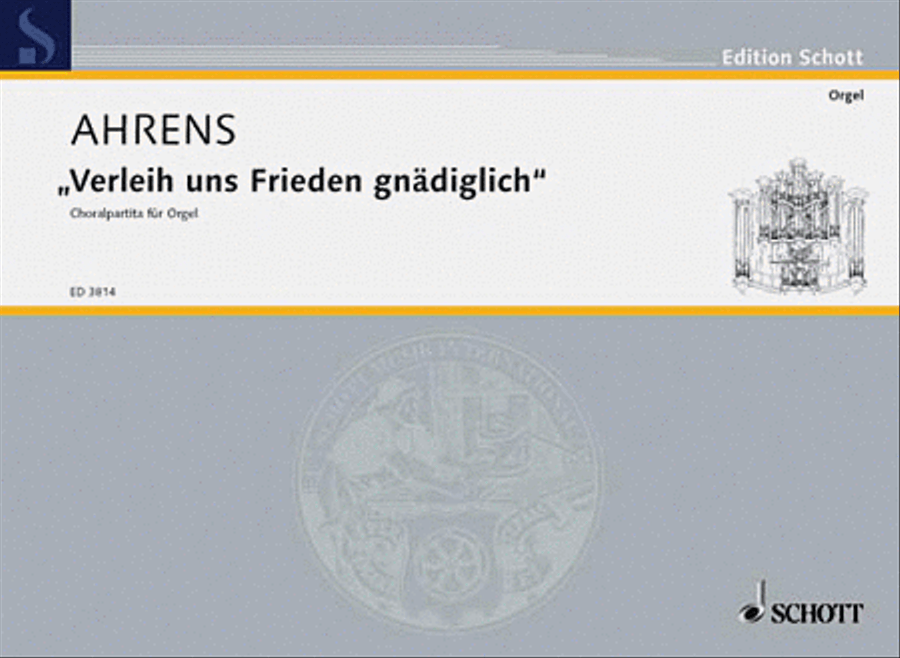 Choral Partita on "Verleih uns Frieden gnadiglich"