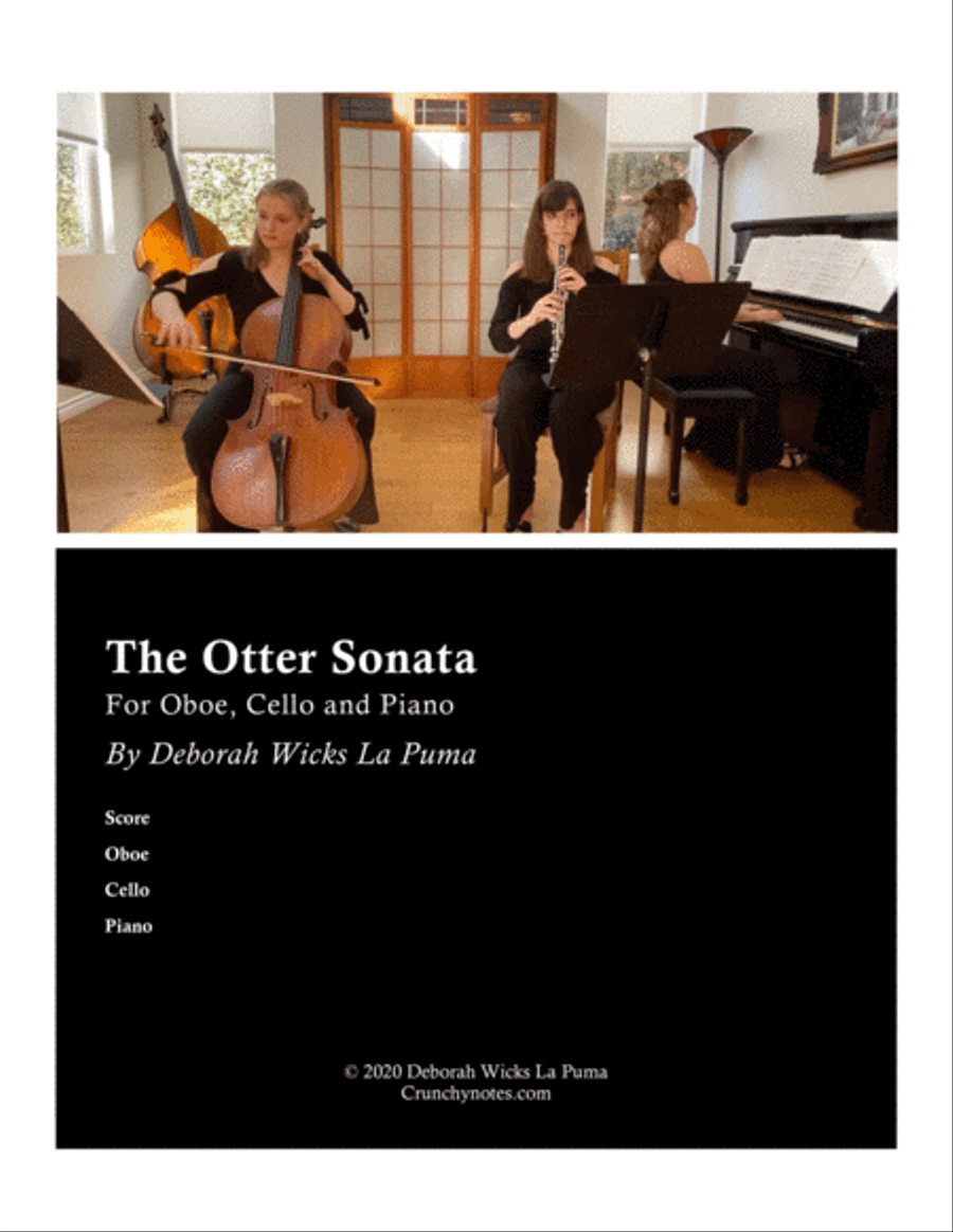 The Otter Sonata The Otter Sonata Oboe scores gallery preview page 1
