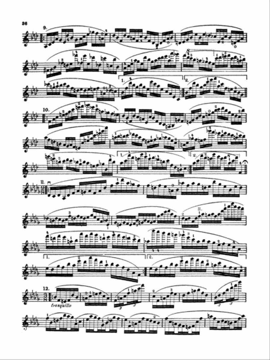 Schradieck: Complete Scale Studies Part scores gallery preview page 3