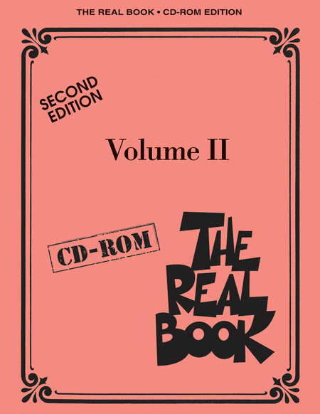 The Real Book - Volume II - Second Edition CD-ROM