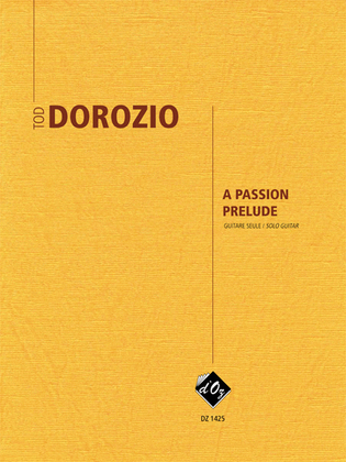 Book cover for A Passion Prelude