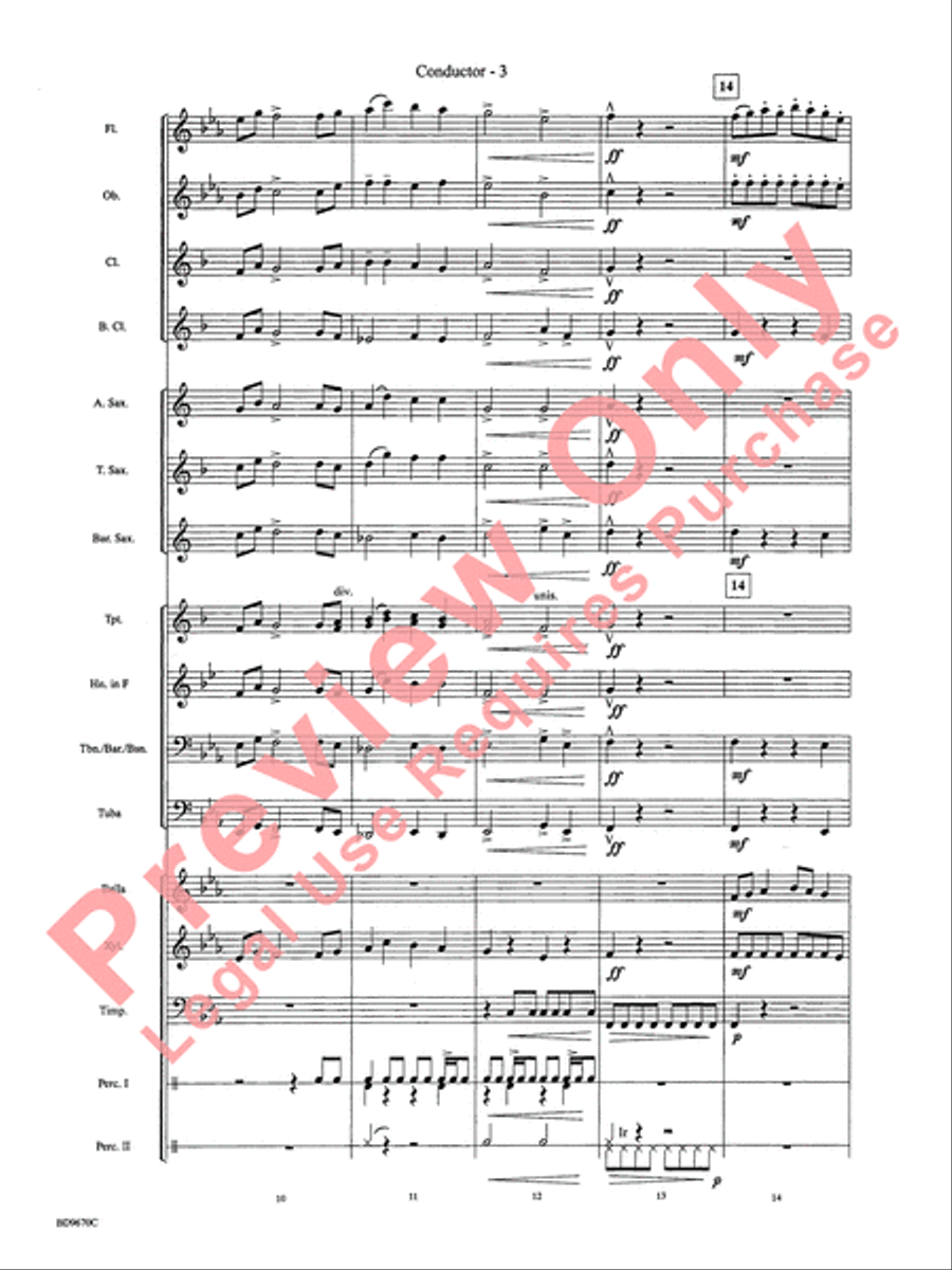 Engines of Resistance Concert Band scores gallery preview page 6