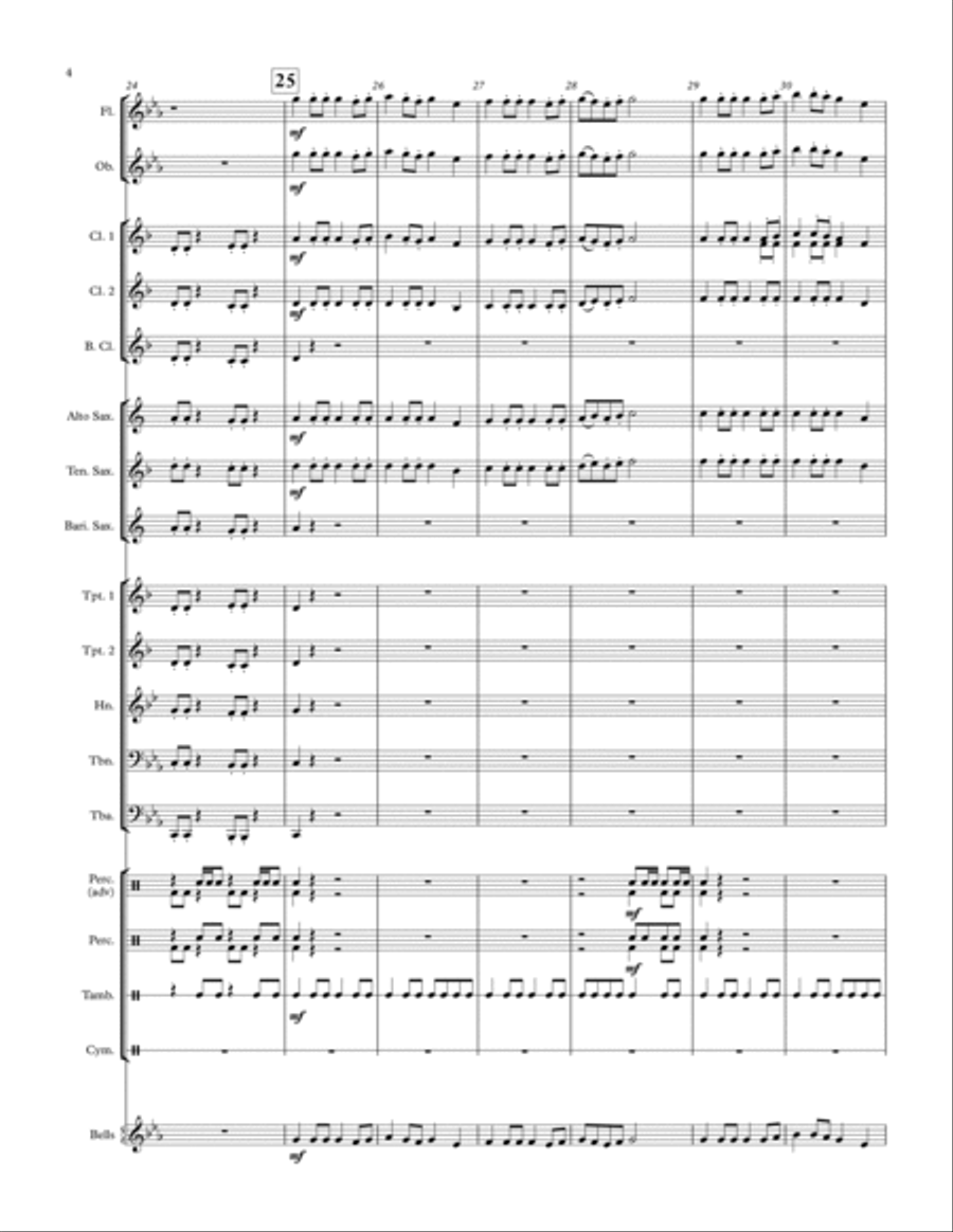 Legend - A piece for young concert band Concert Band scores gallery preview page 4