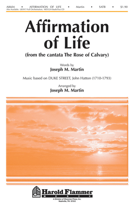 Book cover for Affirmation of Life (from Rose of Calvary)