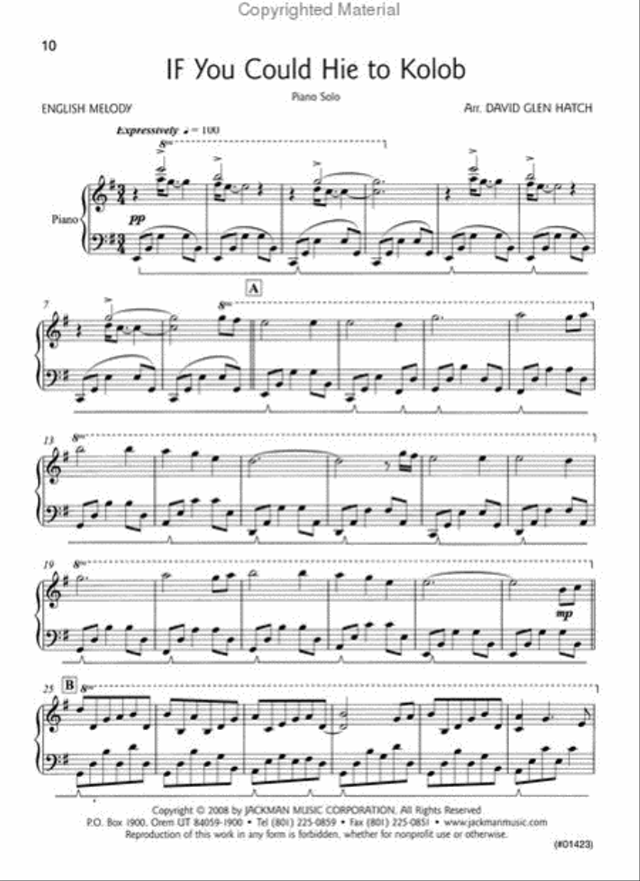 Favorite LDS Piano Solos - Book 4 Piano Solo scores gallery preview page 3