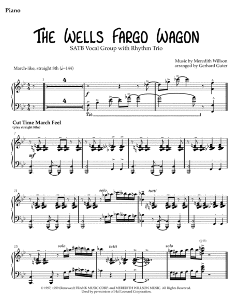 The Wells Fargo Wagon