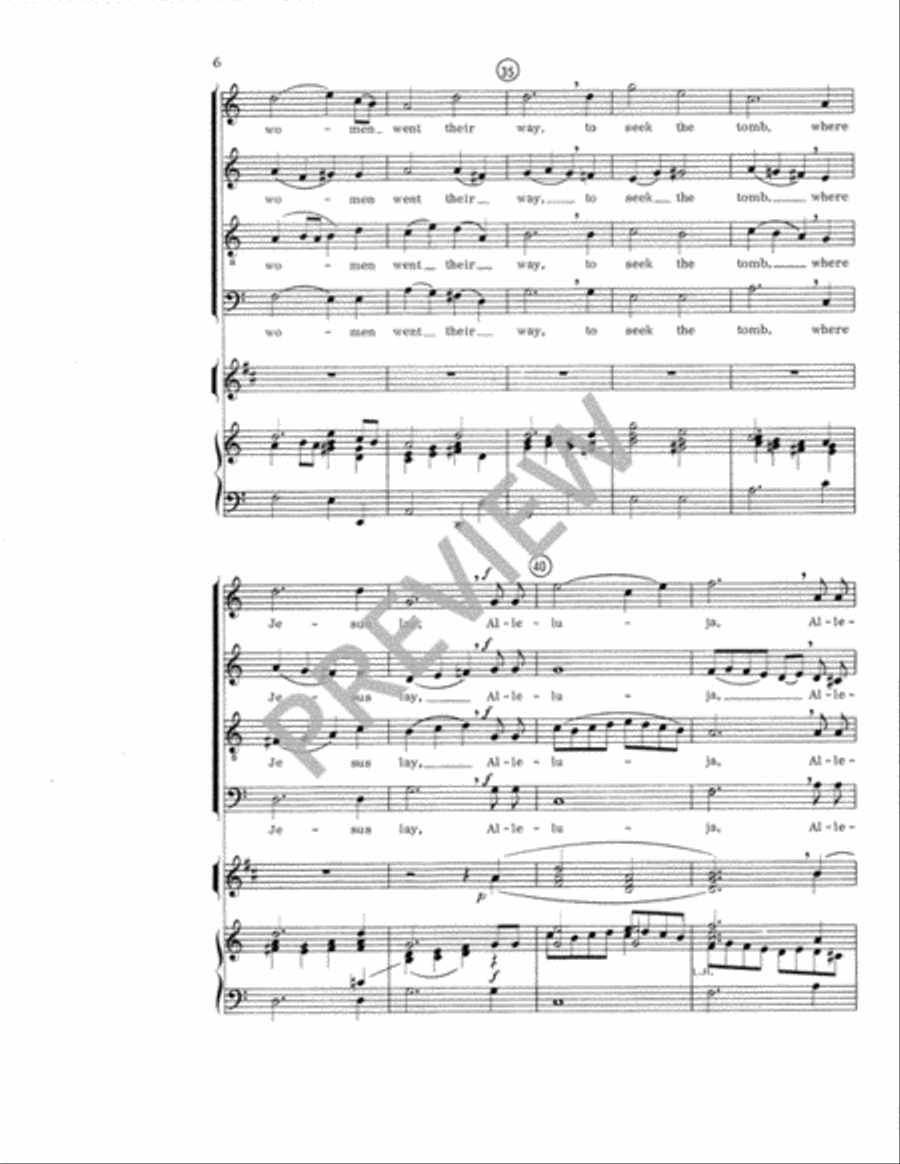 Ye Sons and Daughters - SATB edition 4-Part scores gallery preview page 7