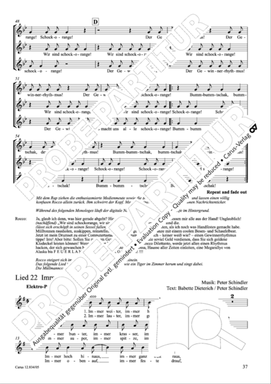 Schockorange Choir scores gallery preview page 38