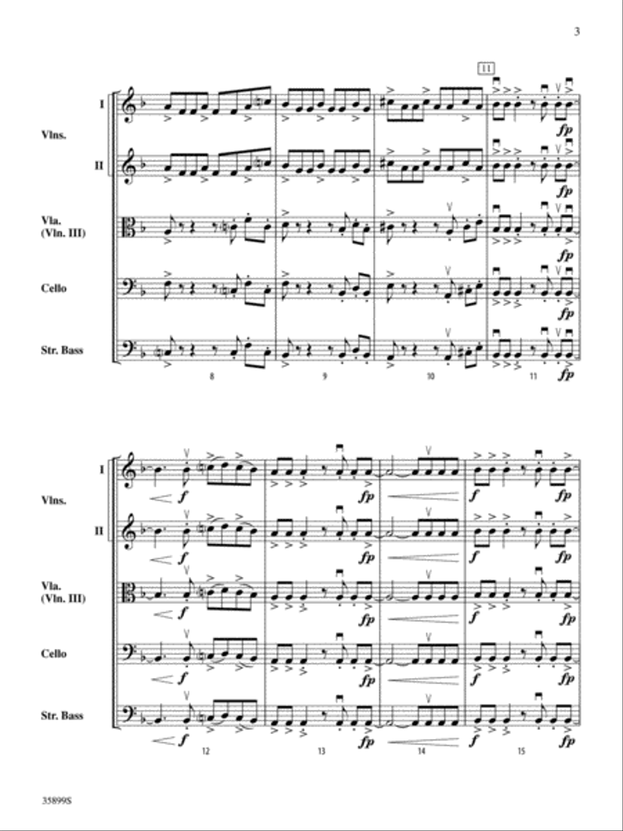 iRock: Score iRock: Score String Orchestra scores gallery preview page 3