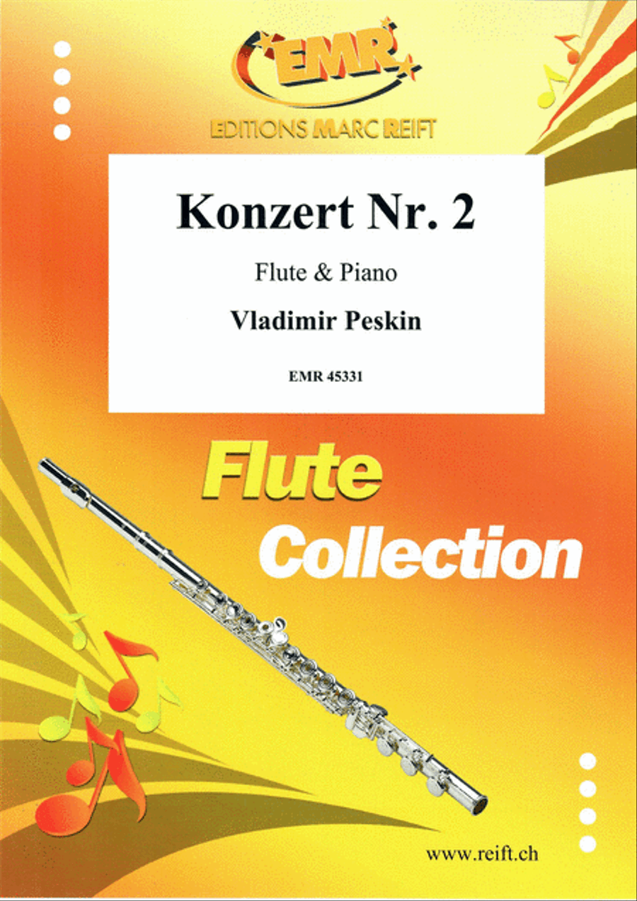 Konzert No. 2 Flute Solo scores gallery preview page 1