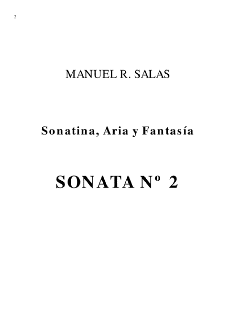 Sonata nº 2 Sonata nº 2 Classical Guitar scores gallery preview page 2