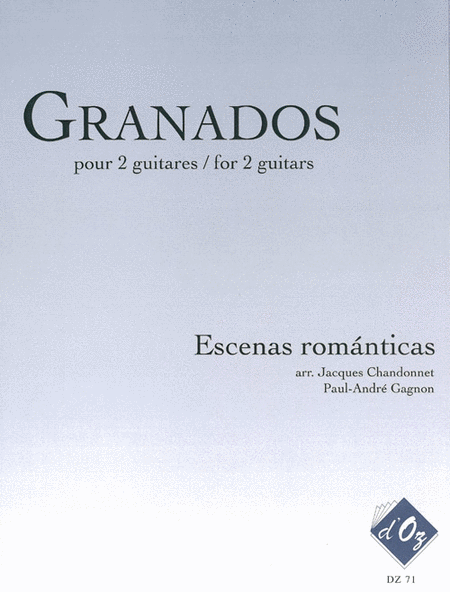 Enrique Granados : Escenas romanticas