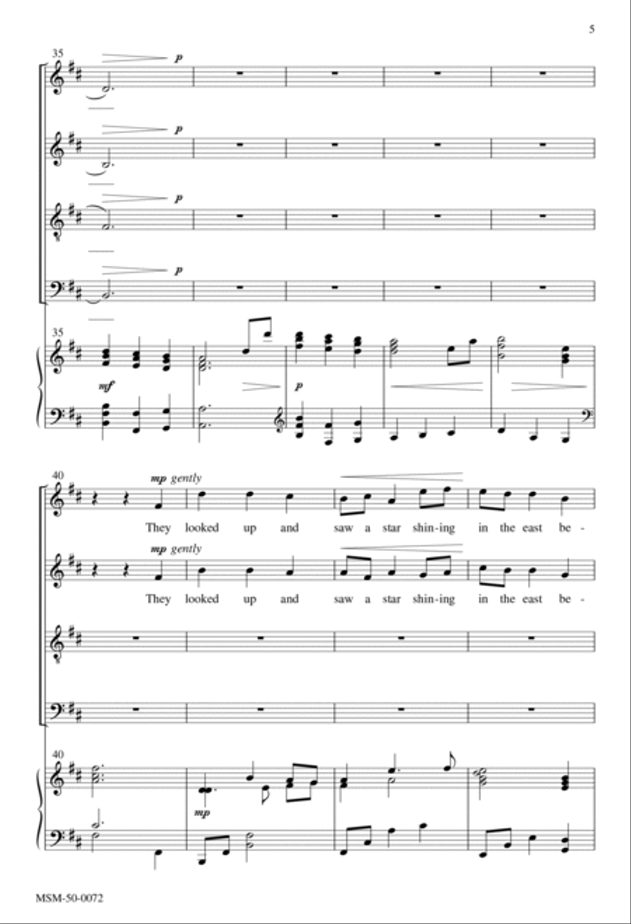 The First Nowell The First Nowell Divisi scores gallery preview page 4
