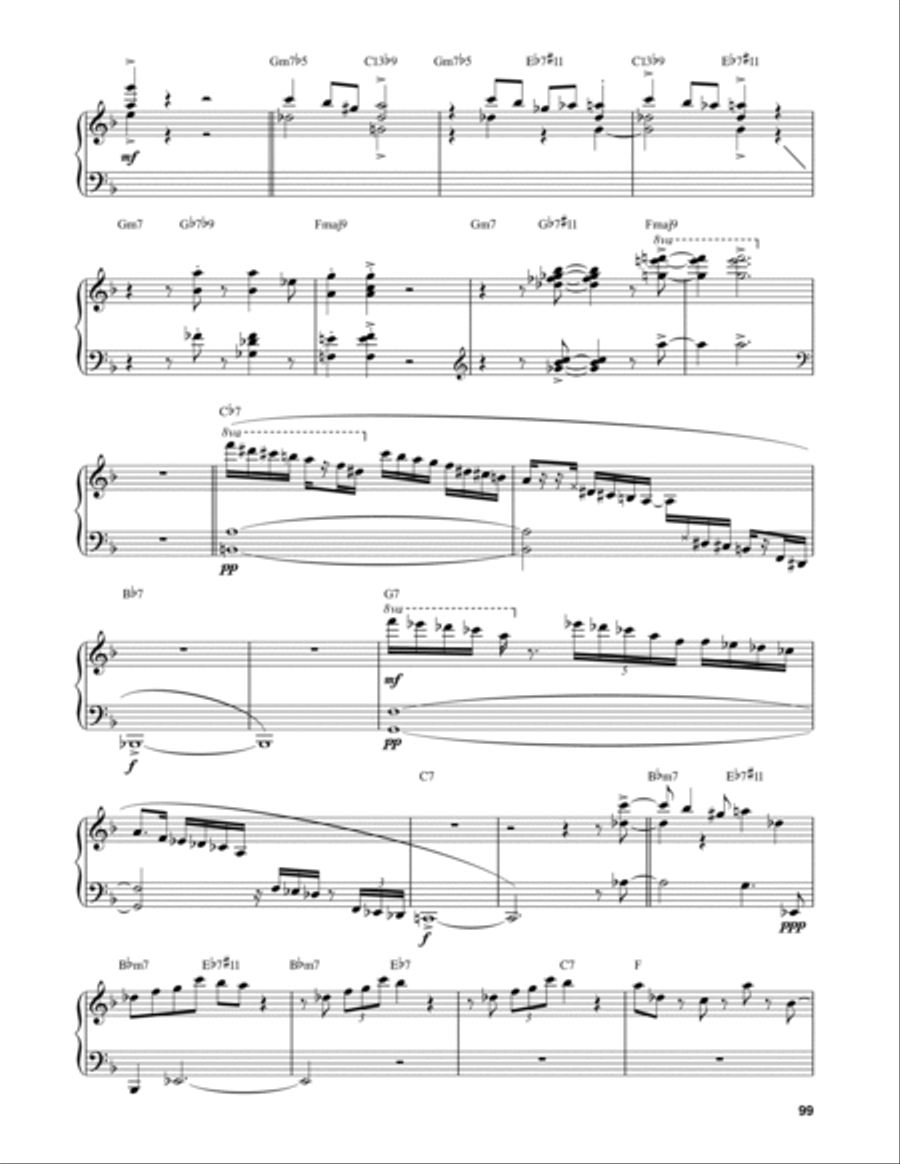 Honeysuckle Rose Piano scores gallery preview page 3