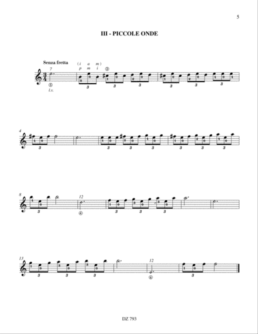 20 études faciles Classical Guitar scores gallery preview page 5