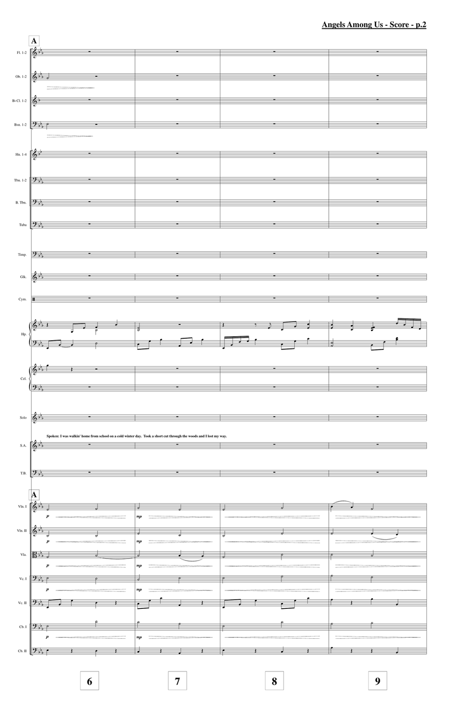 Angels Among Us Choir scores gallery preview page 3