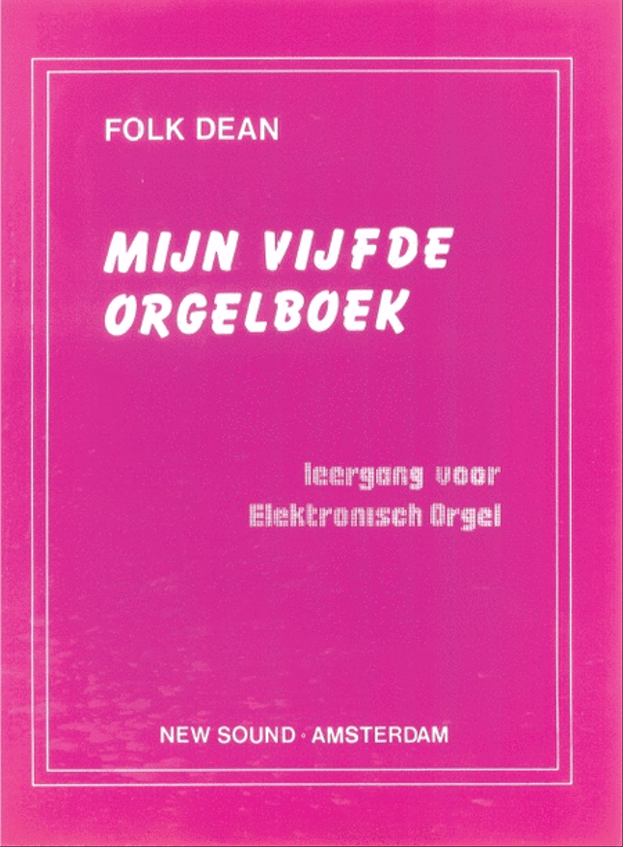 Mijn Vijfde Orgelboek Organ scores gallery preview page 1