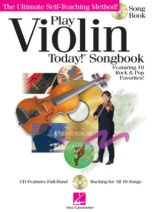 Book cover for Play Violin Today! Songbook