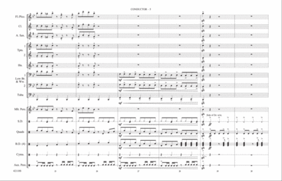 Funkytown: Score Marching Band scores gallery preview page 5
