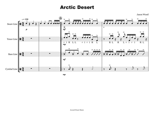 Arctic Desert (Drumline Cadence)