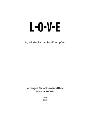 Book cover for L-o-v-e