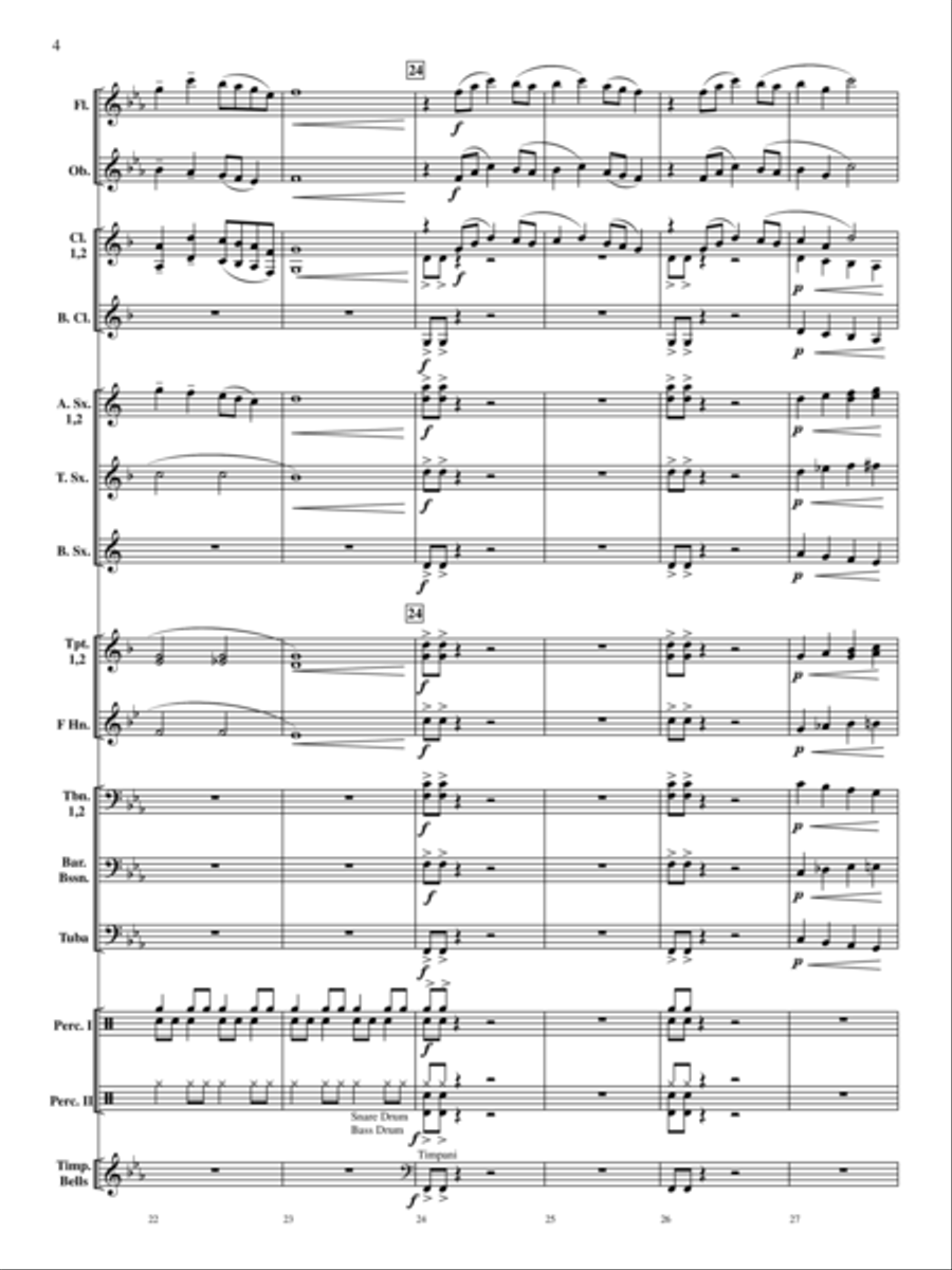 Rondo on a Modal Theme Rondo on a Modal Theme Concert Band scores gallery preview page 5