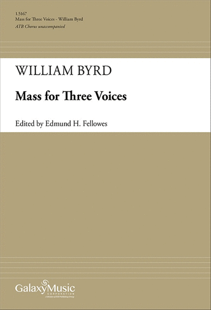 Mass for Three Voices ATB scores gallery preview page 1