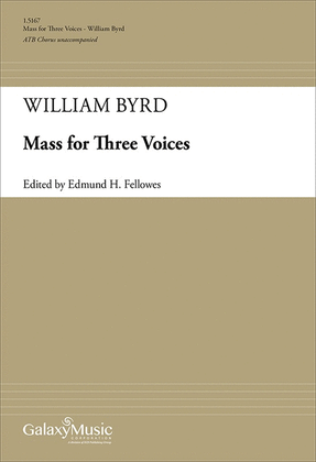 Book cover for Mass for Three Voices