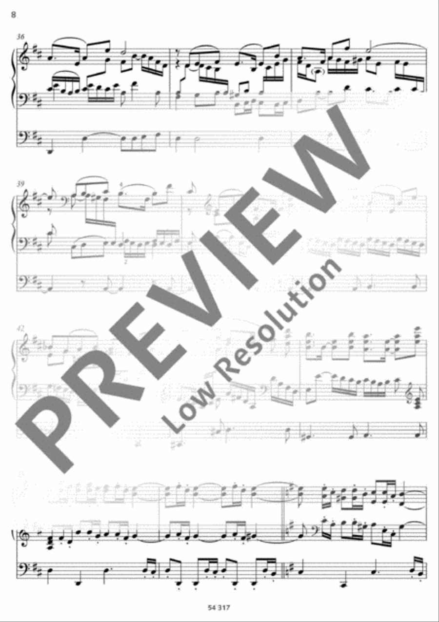 An English Suite Organ scores gallery preview page 9